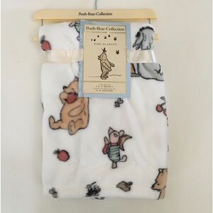 NEW Baby Blanket Lightweight Winnie the Pooh Baby Gift | Pooh Bear Collection